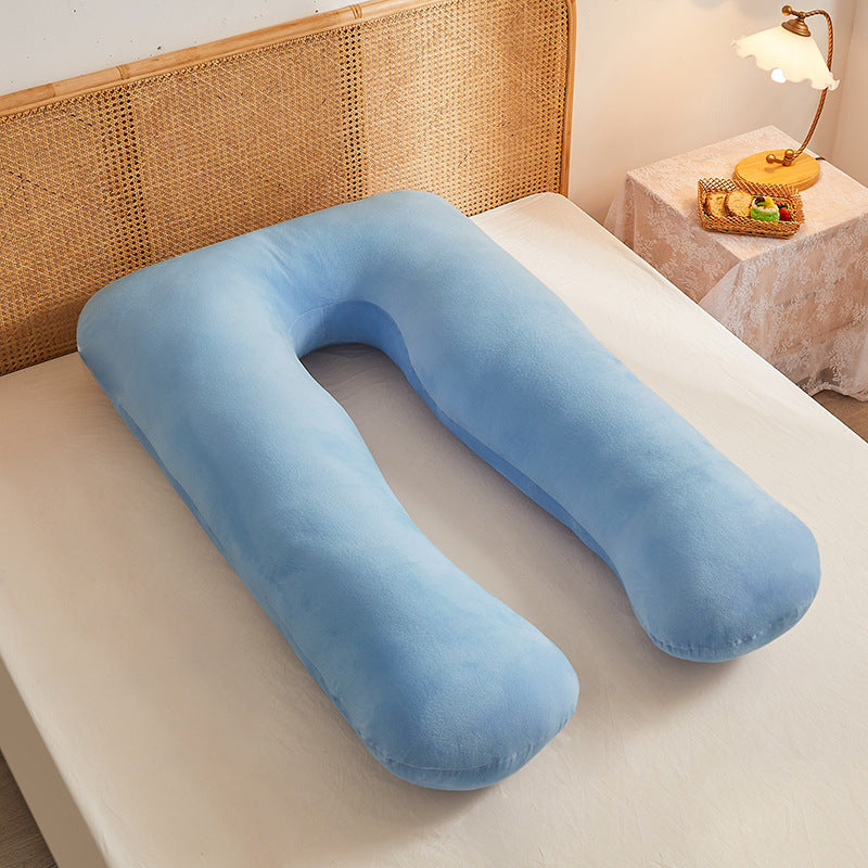 U-Shaped Cotton Maternity Pillow Removable Washable