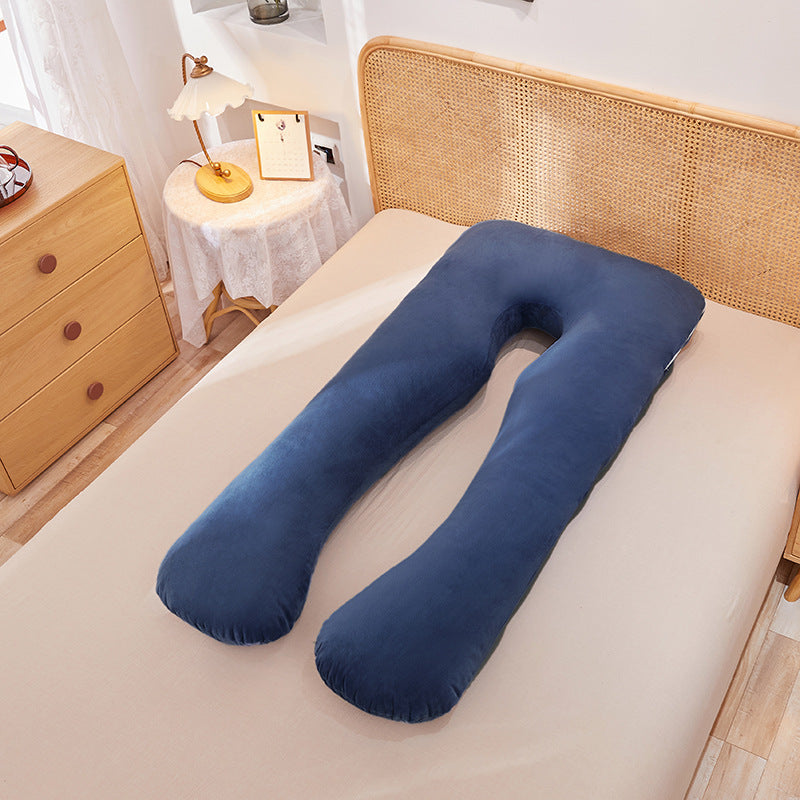 U-Shaped Cotton Maternity Pillow Removable Washable