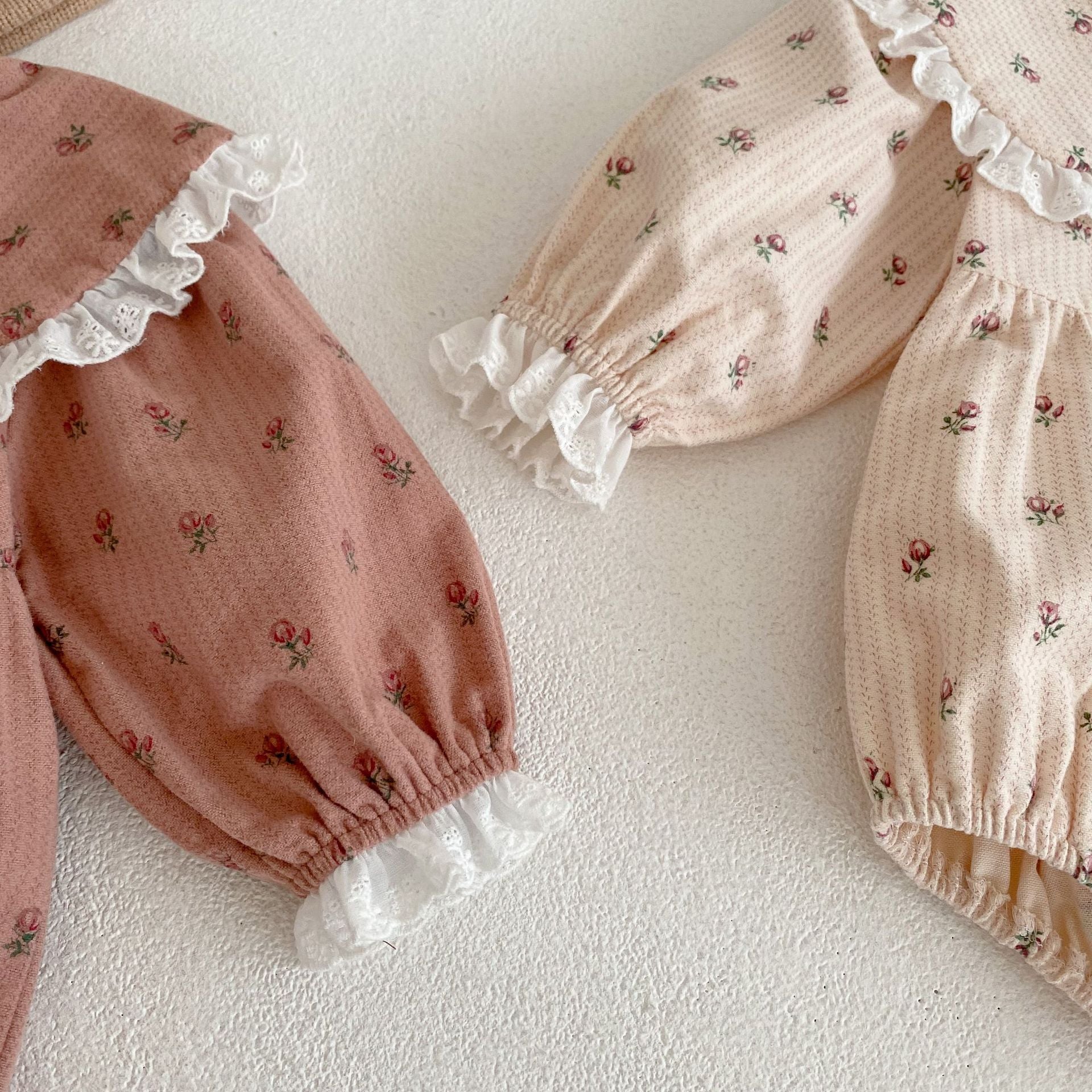 Autumn Baby Floral Jumpsuit Romper