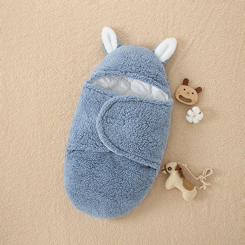 Thickened Cashmere Cartoon Baby Blanket Quilt