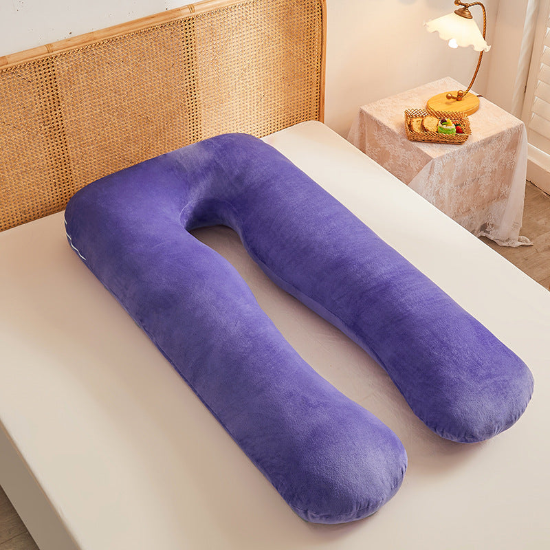 U-Shaped Cotton Maternity Pillow Removable Washable