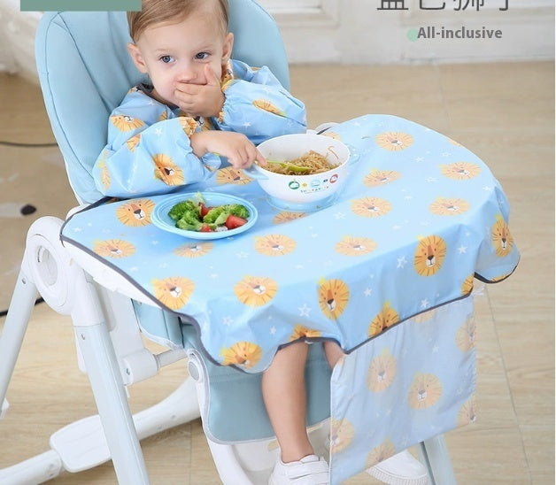 Baby Dining Chair Bib Cover Feeding Gown