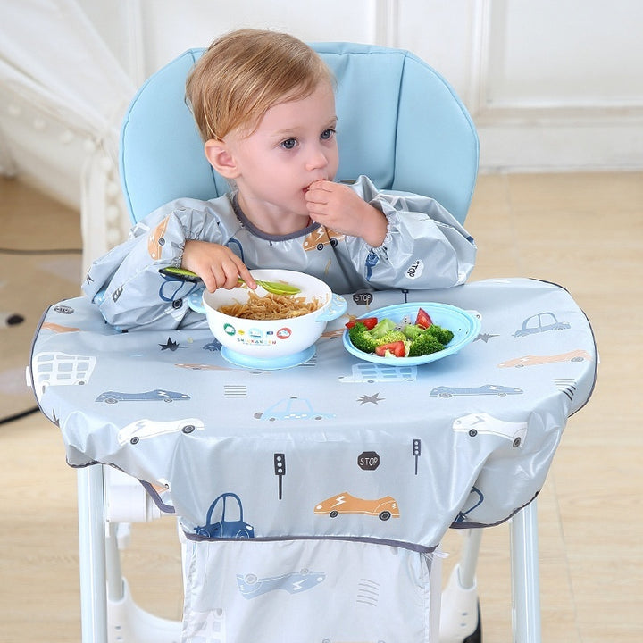 Baby Dining Chair Bib Cover Feeding Gown