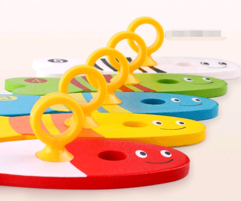 Children's Wooden Fishing Educational Early Learning Toys