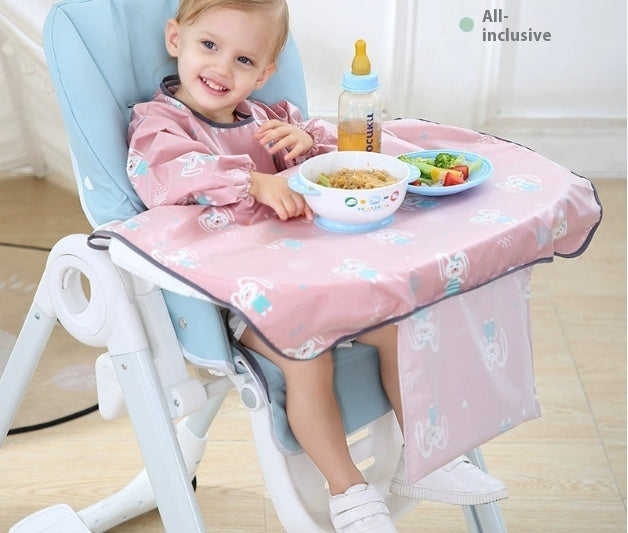 Baby Dining Chair Bib Cover Feeding Gown