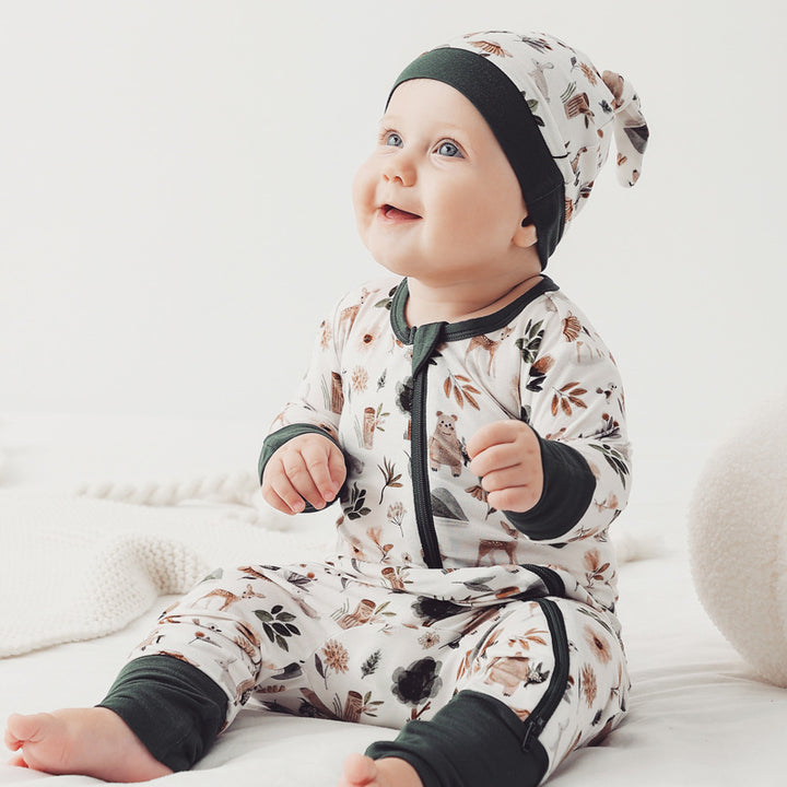 Baby Bamboo Fiber Spring Outfit