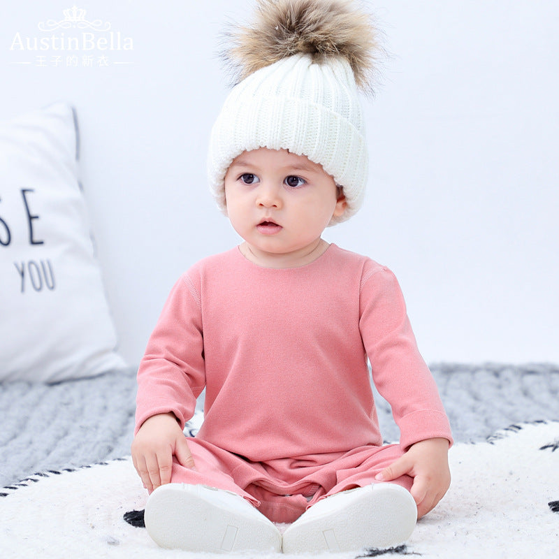 Baby Pajamas Climbing Outfit Set