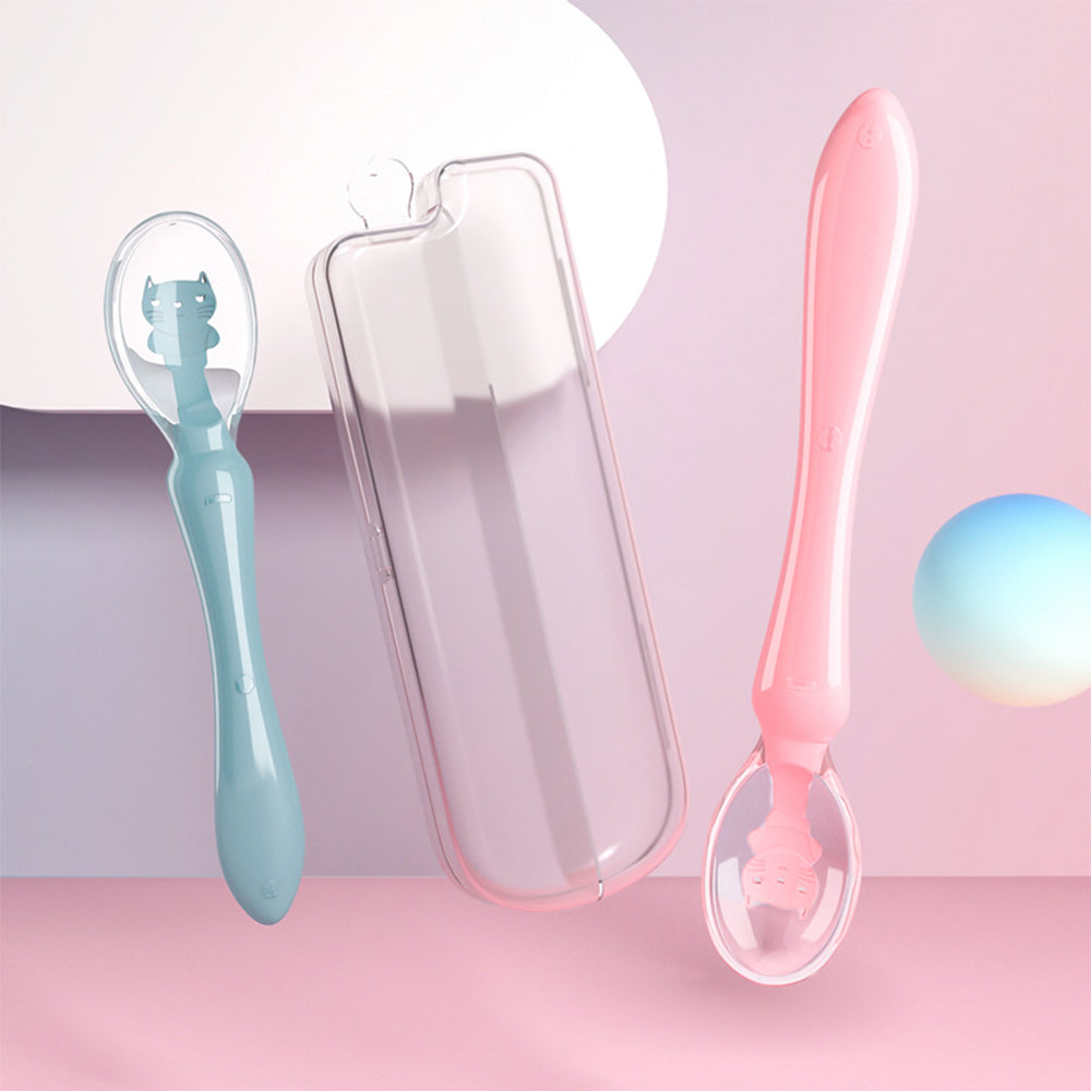Silicone Newborn Baby Feeding Spoon Water Supplement