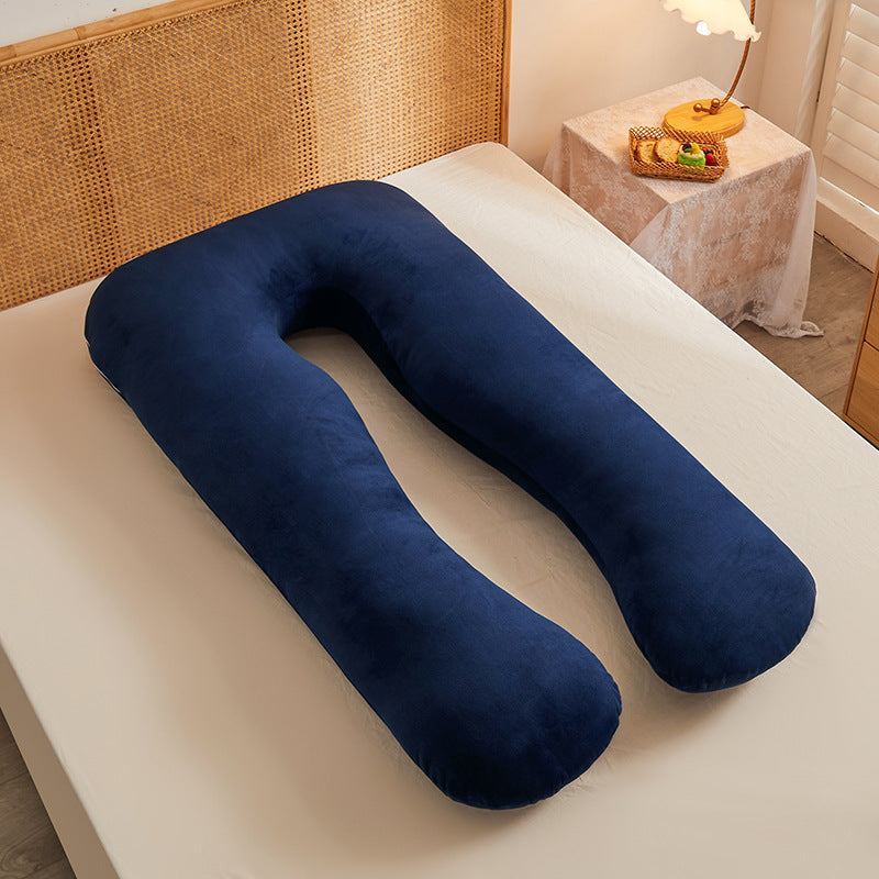 U-Shaped Cotton Maternity Pillow Removable Washable