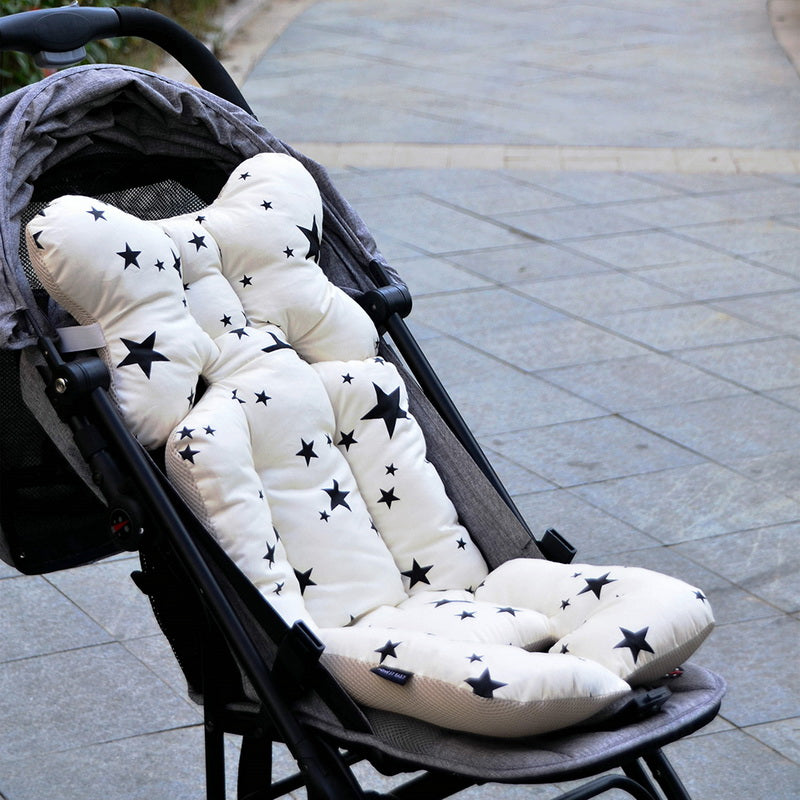 Padded Cotton Baby Stroller Seat Pad