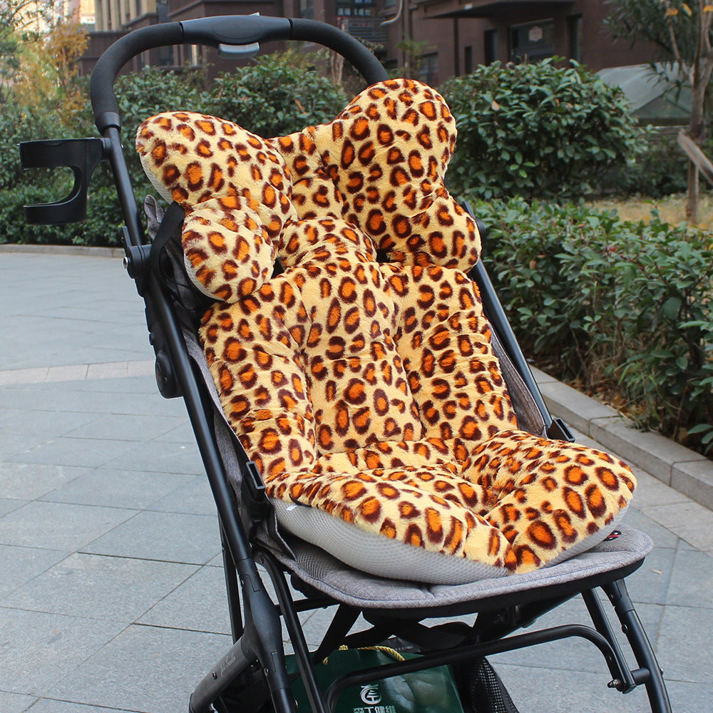 Padded Cotton Baby Stroller Seat Pad