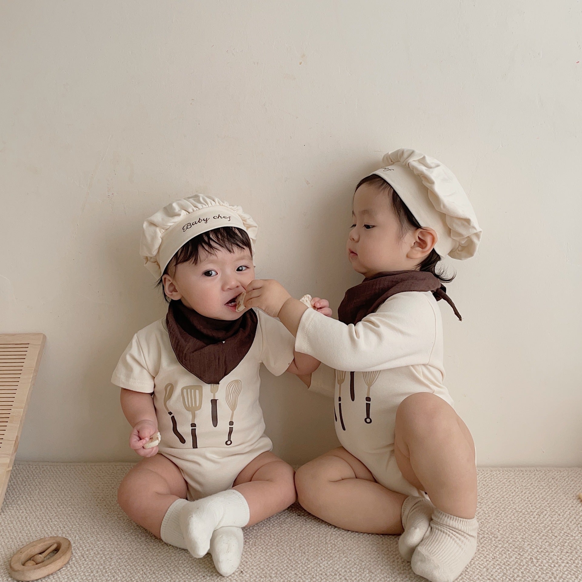 Baby Chef Style Romper