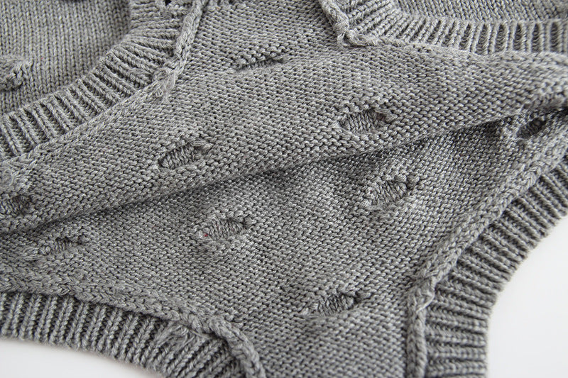 Baby Knitted Sweater Romper