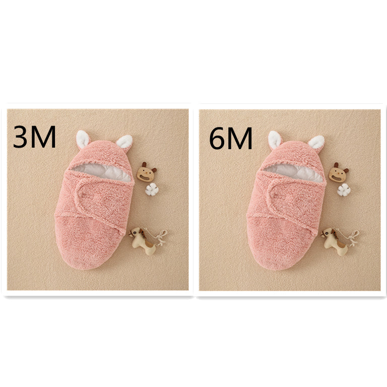 Thickened Cashmere Cartoon Baby Blanket Quilt
