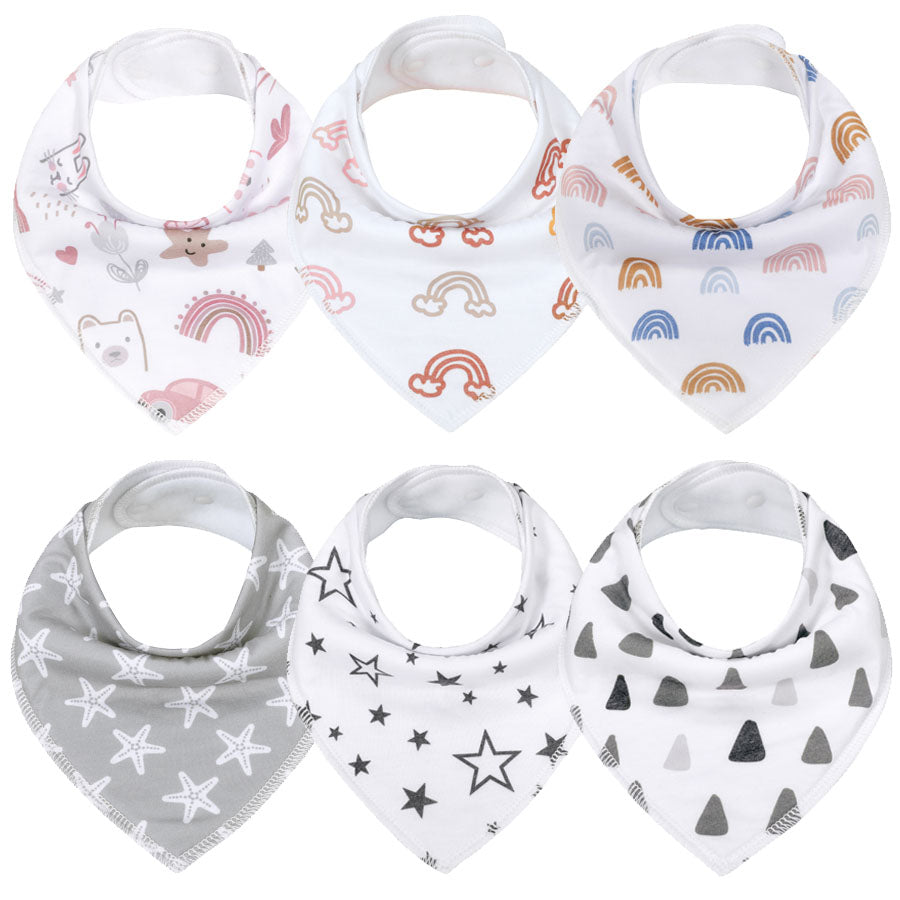 Newborn Baby Saliva Bib Handkerchief Feeding Bib