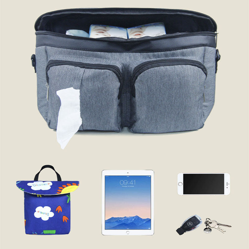 Baby Stroller Storage Bag Organizer