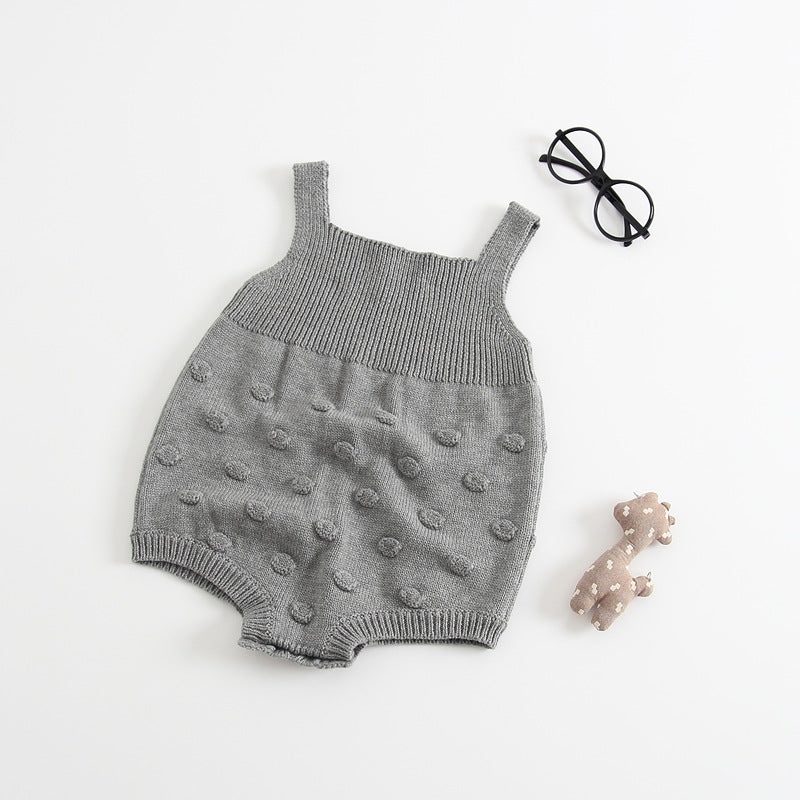 Baby Knitted Sweater Romper