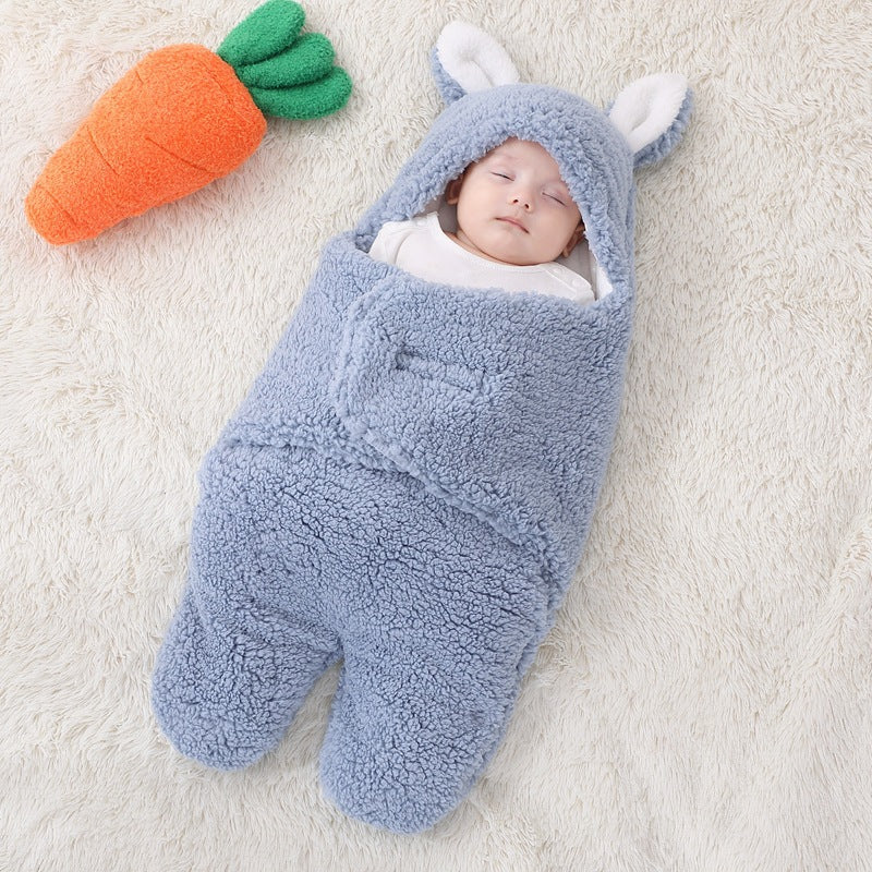 Thickened Cashmere Cartoon Baby Blanket Quilt