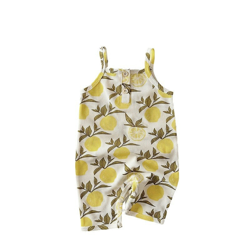 Class A Waffle Baby Jumpsuit Outfit