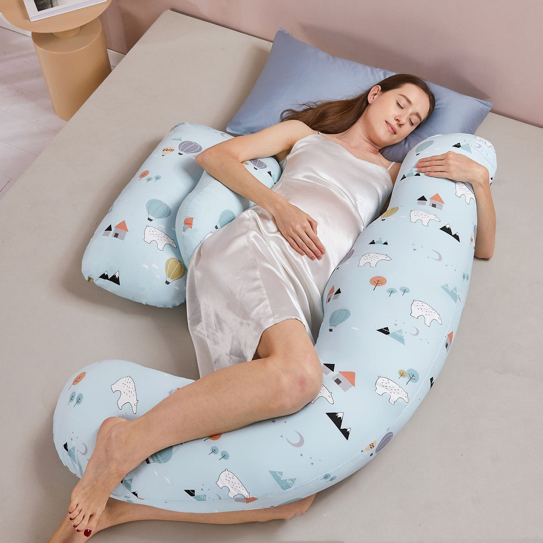 Summer Tencel Maternity Side Sleeper Pillow