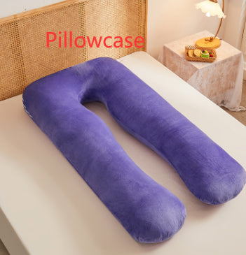 U-Shaped Cotton Maternity Pillow Removable Washable