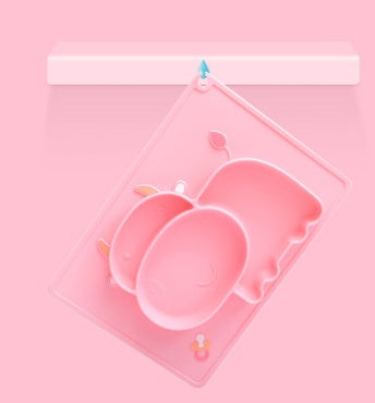 Silicone Suction Cup Baby Feeding Bowl Cartoon Learning Bowl