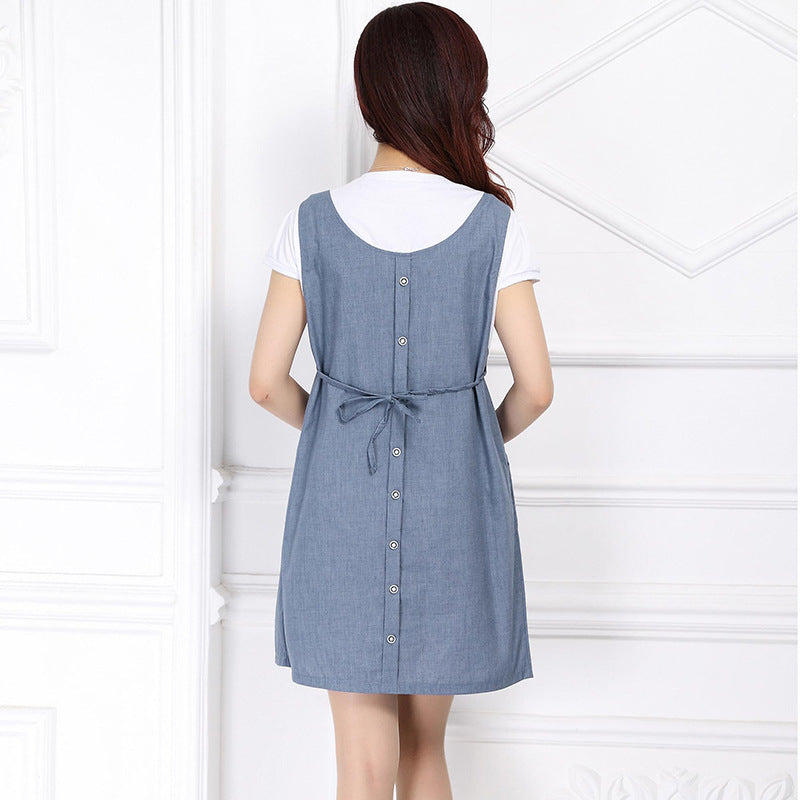Summer Maternity Skirt Dress