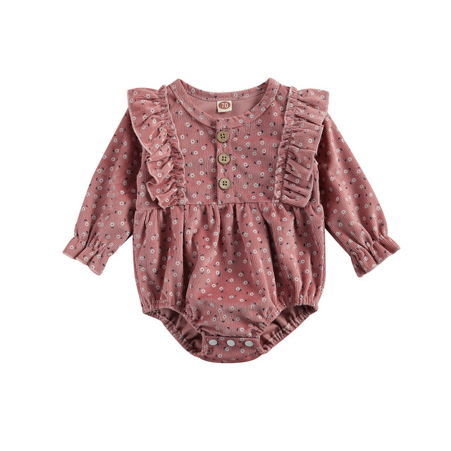 Stylish Solid Color Cute Baby Outfit