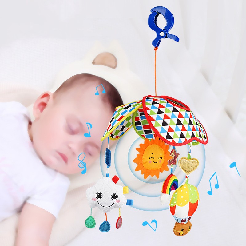 Baby Stroller Bed Hanging Bell Toy