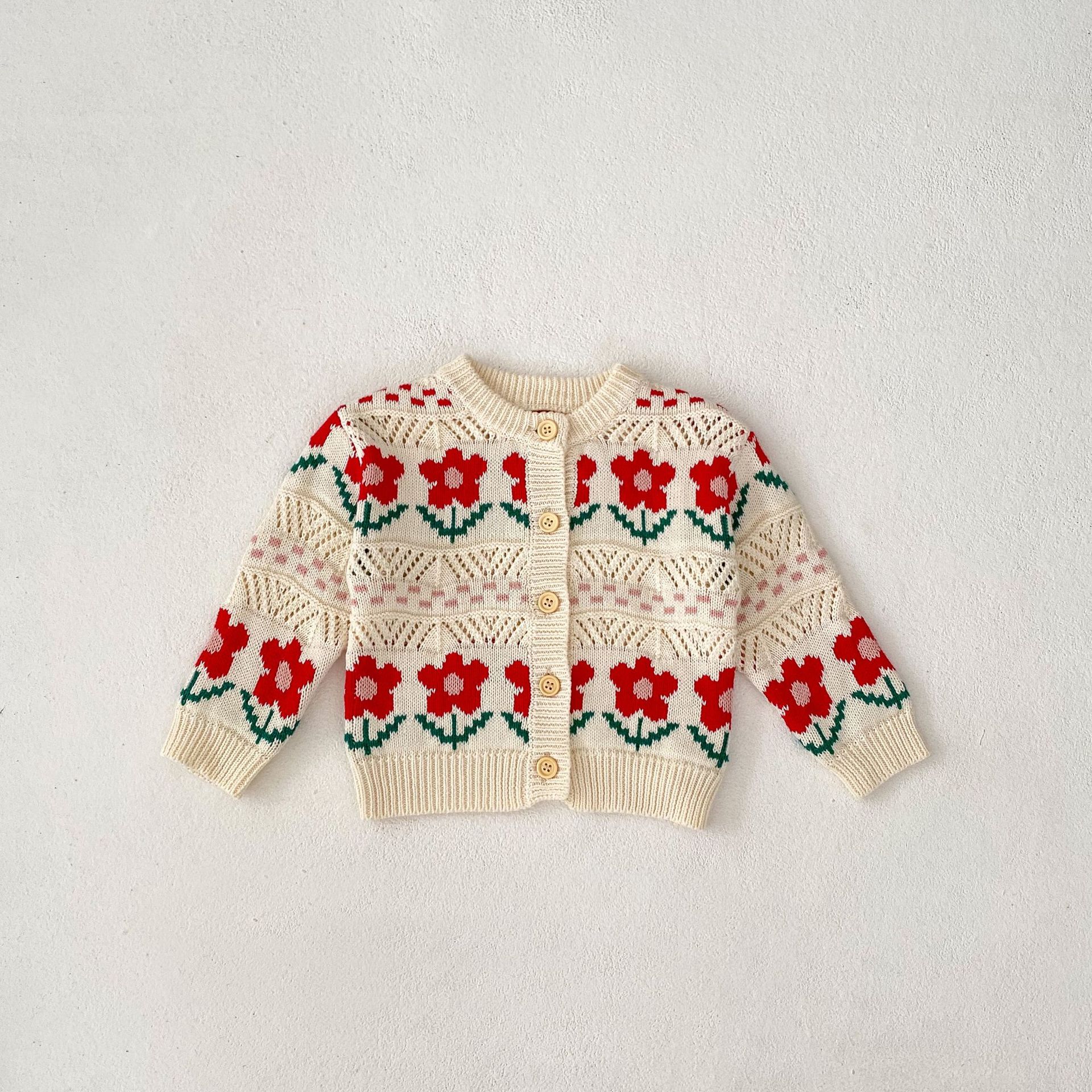 Baby Girl Autumn Cardigan Sweater Outfit