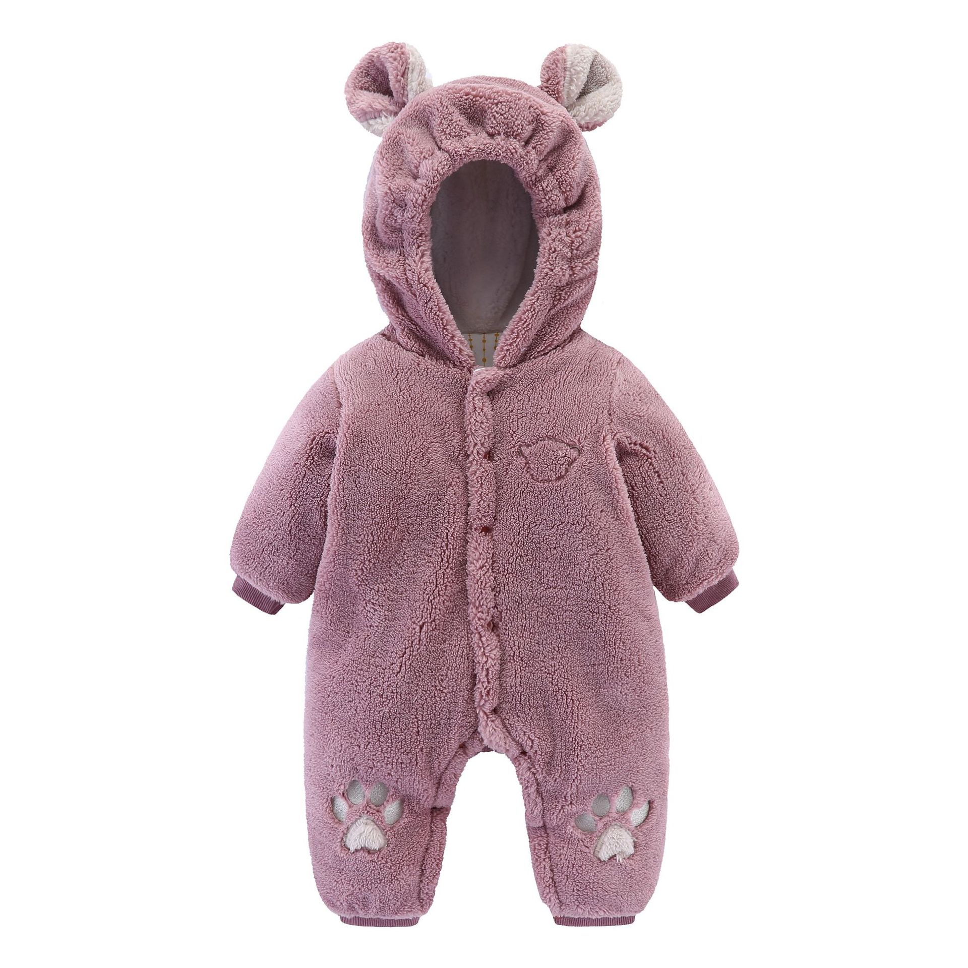Newborn Baby Quilted Onesie Romper