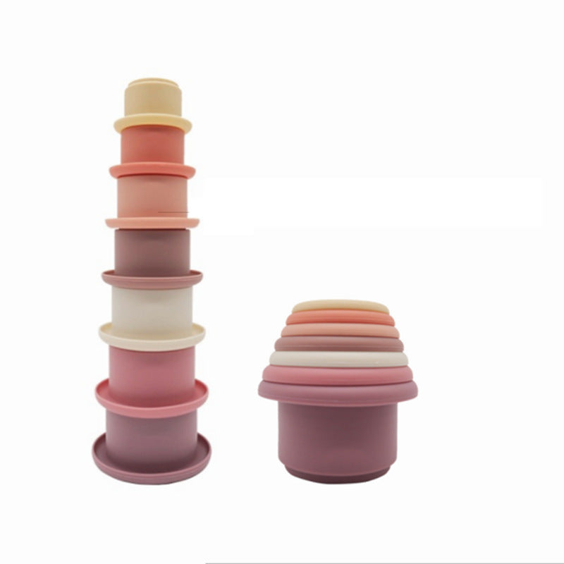 Baby Interactive Silicone Jenga Educational Toys