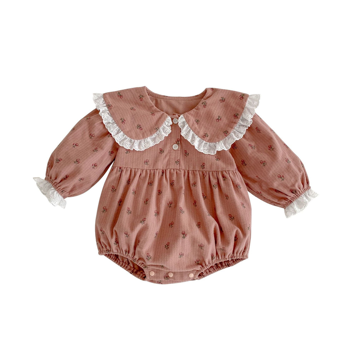 Autumn Baby Floral Jumpsuit Romper