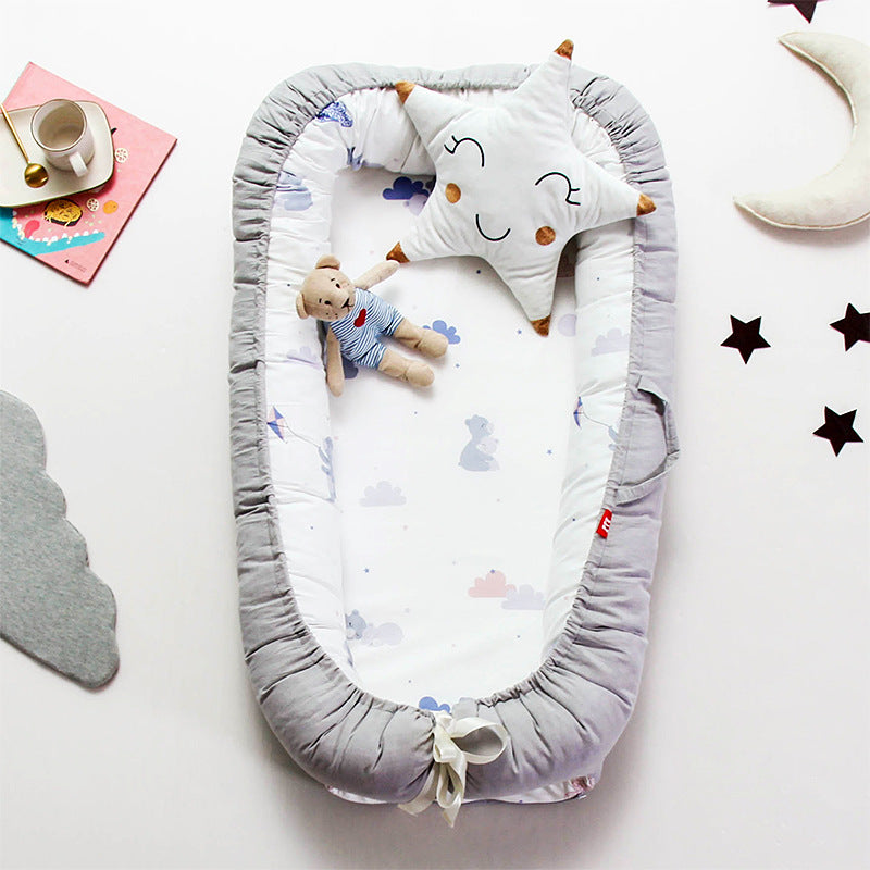 Cotton Bionic Baby Sleep Crib With Isolation Design