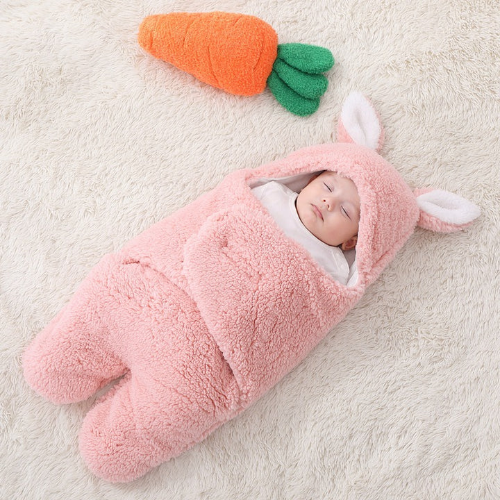 Thickened Cashmere Cartoon Baby Blanket Quilt