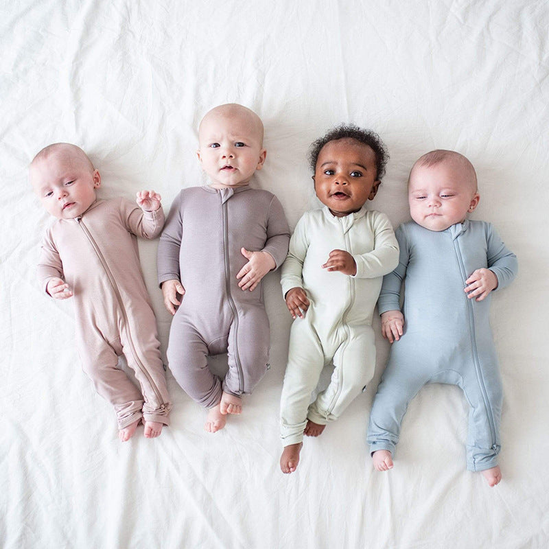Bamboo Fiber Newborn Baby Bodysuit