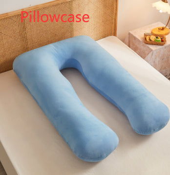 U-Shaped Cotton Maternity Pillow Removable Washable