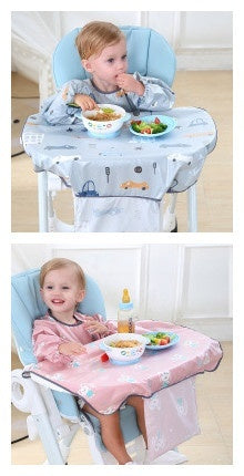 Baby Dining Chair Bib Cover Feeding Gown