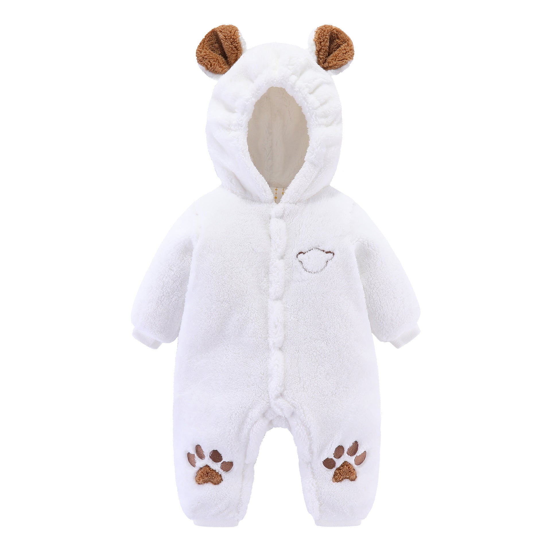 Newborn Baby Quilted Onesie Romper