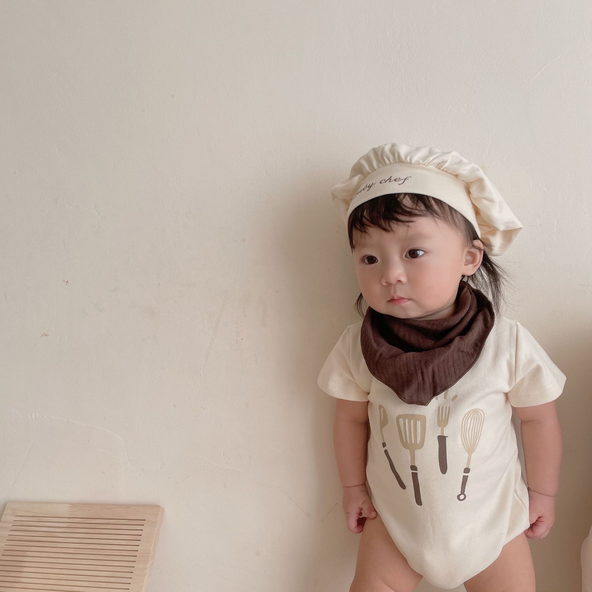Baby Chef Style Romper