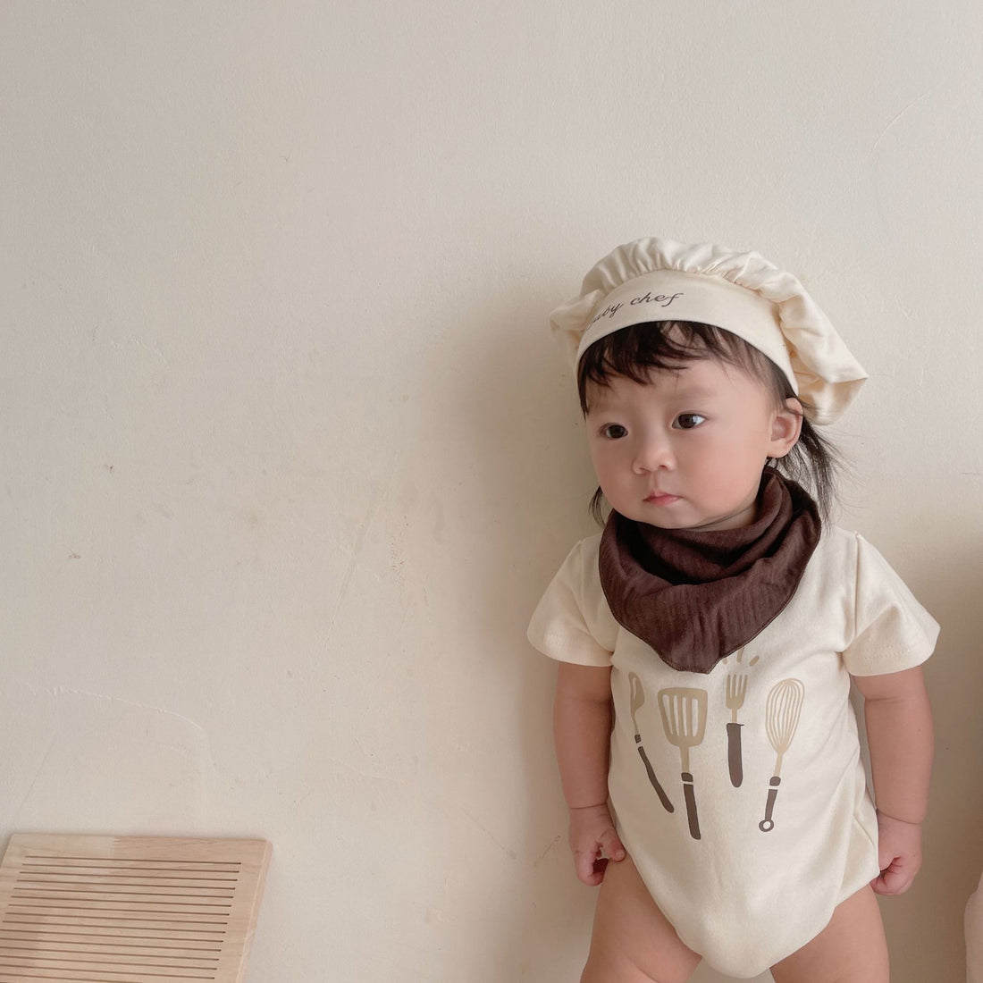 Baby Chef Style Romper