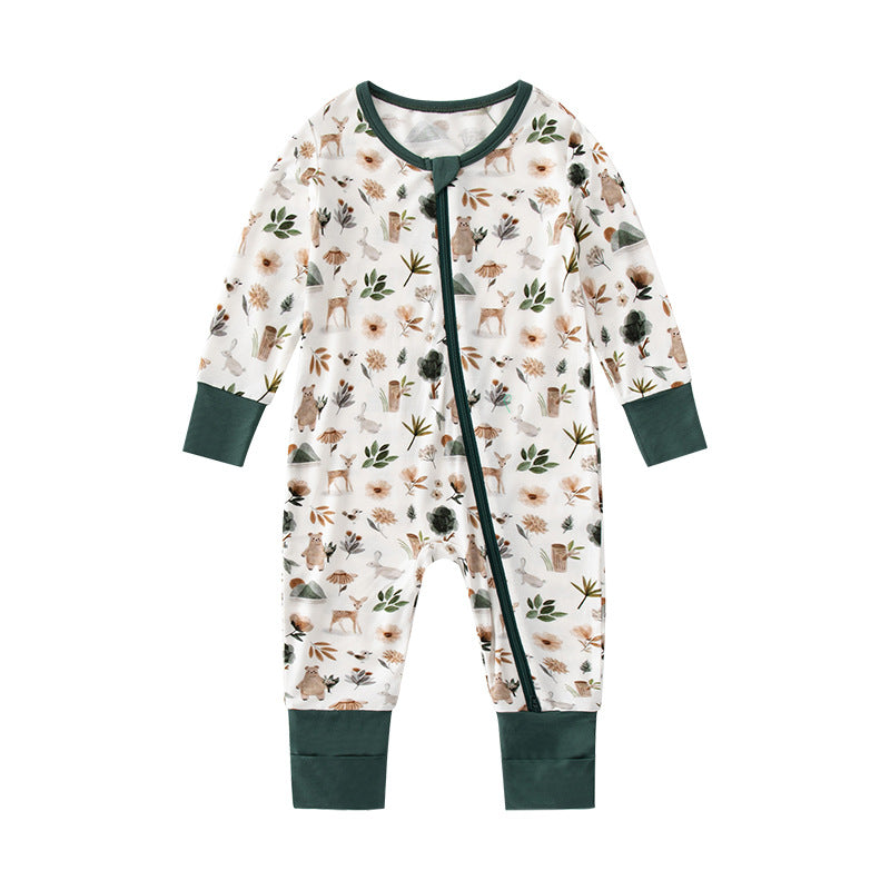 Baby Bamboo Fiber Spring Outfit