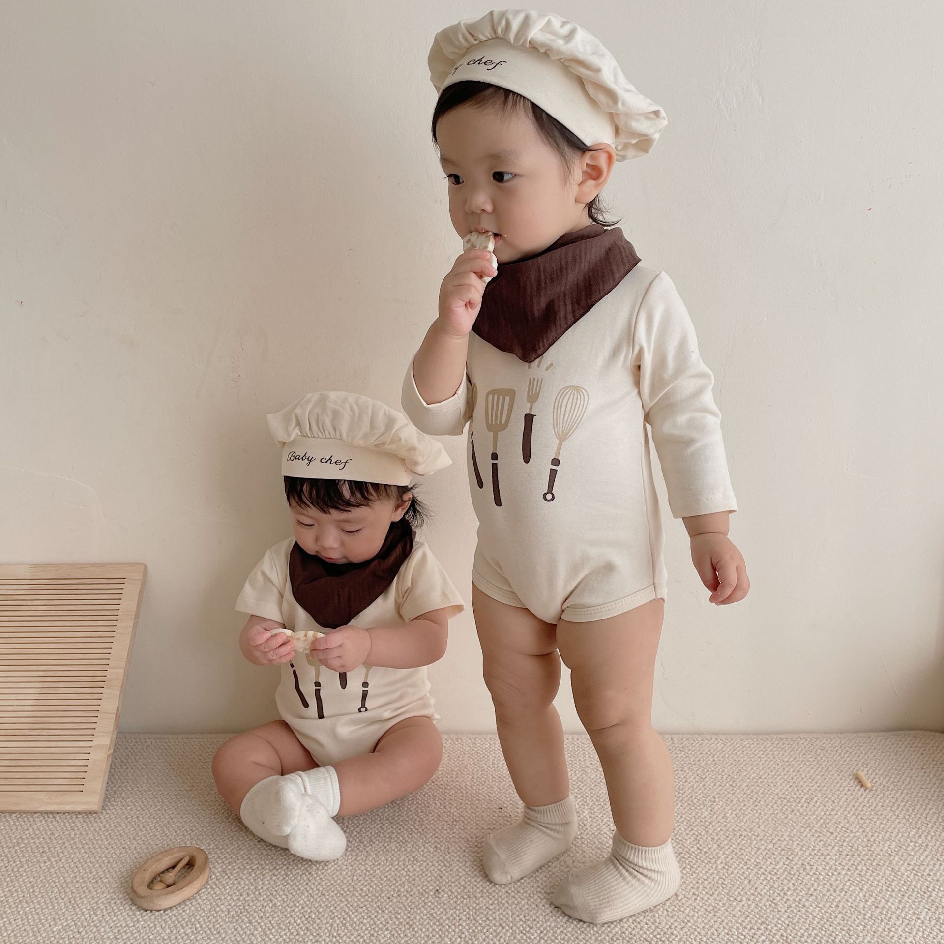 Baby Chef Style Romper