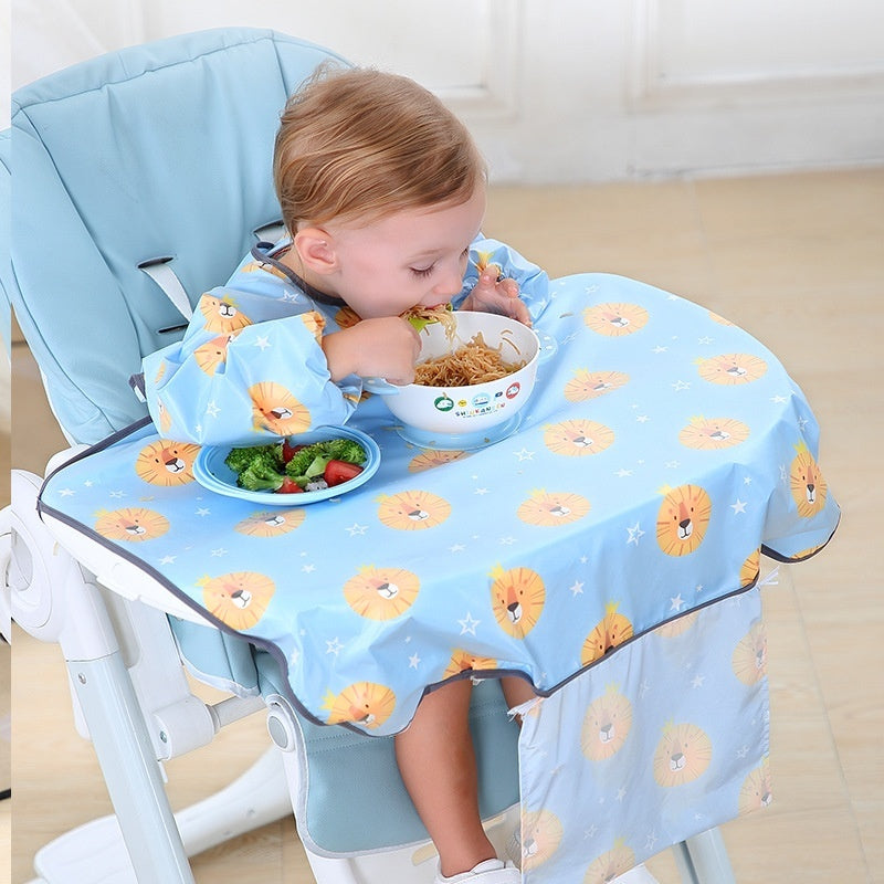 Baby Dining Chair Bib Cover Feeding Gown