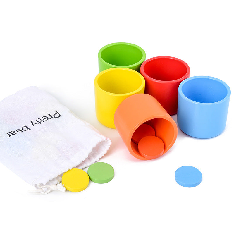 Baby Early Education Color Sorting Cup Toys