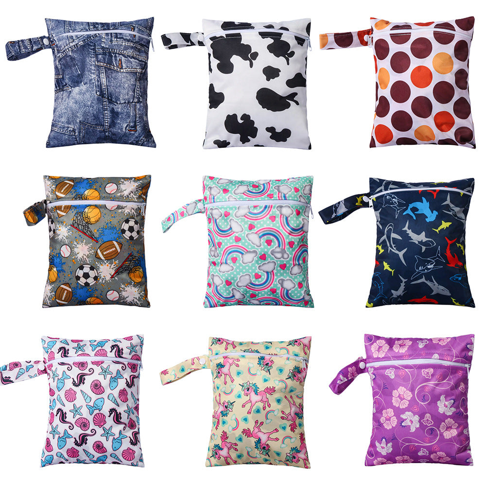 Waterproof Portable Baby Diaper Storage Bag