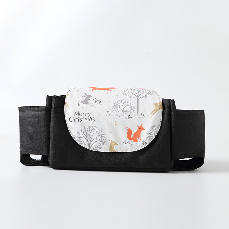Baby Stroller Organizer Cup Holder Bag