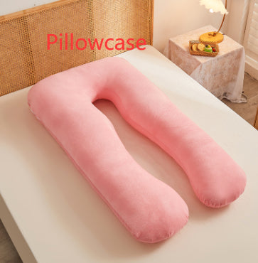U-Shaped Cotton Maternity Pillow Removable Washable