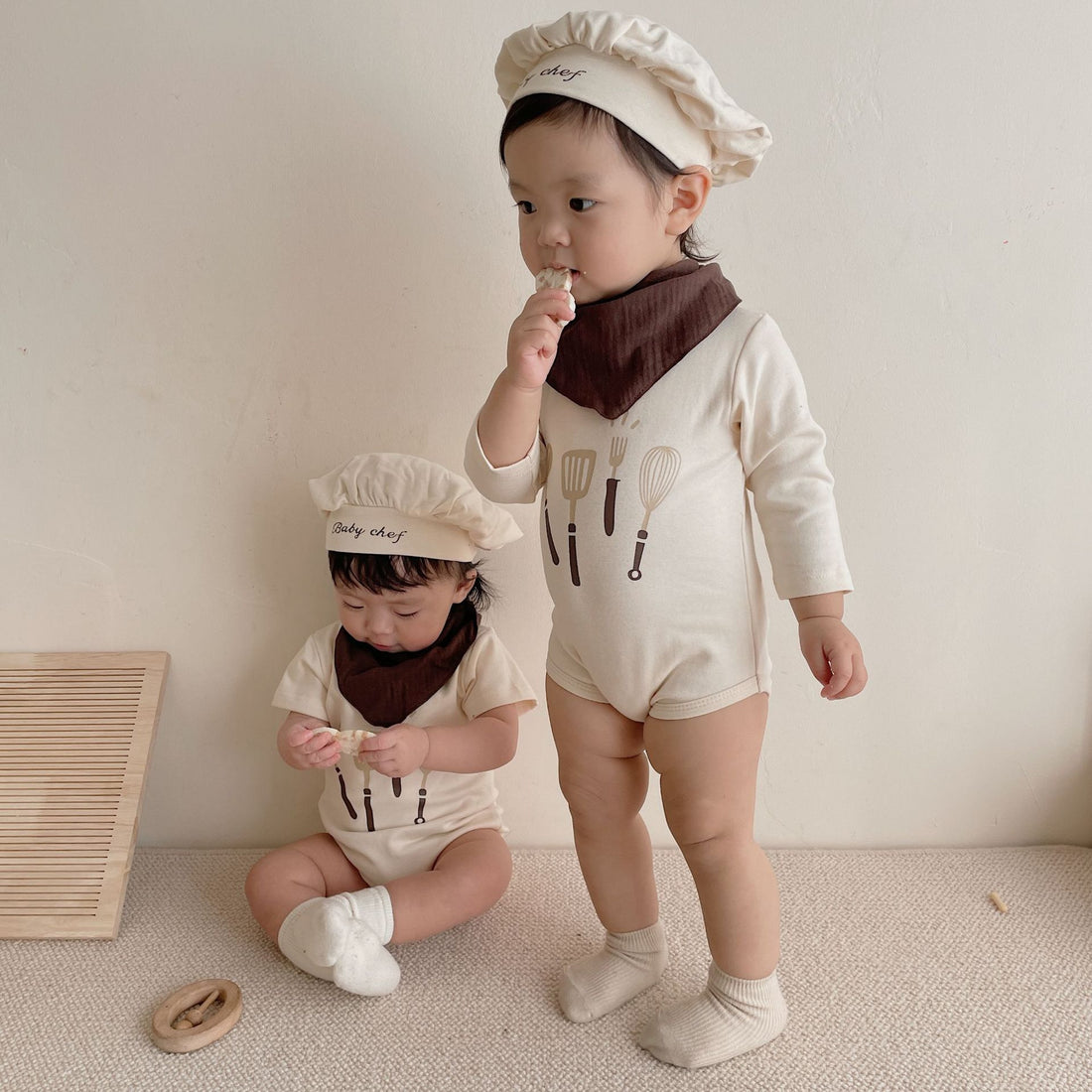 Baby Chef Style Romper