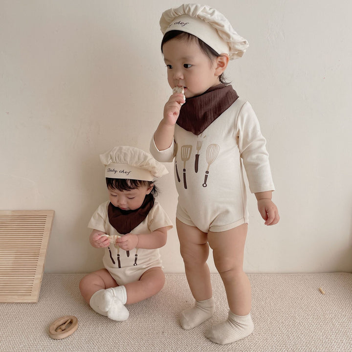 Baby Chef Style Romper